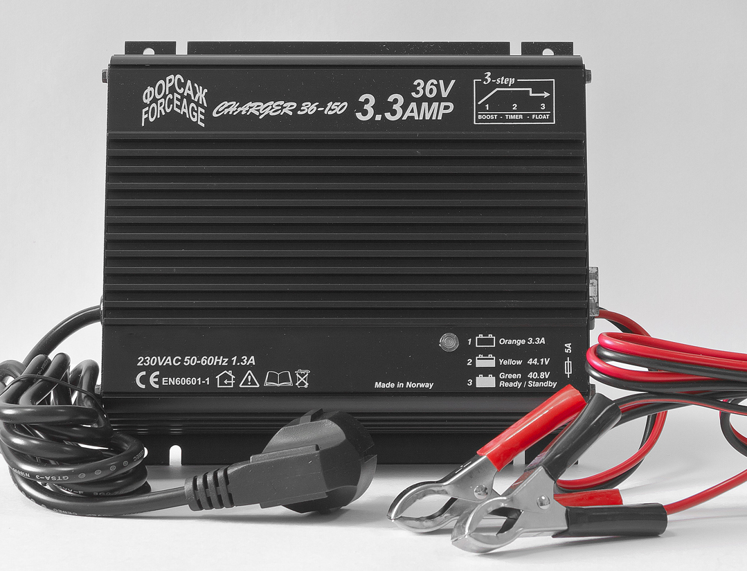 зарядное устройство 36В, 3.3 А