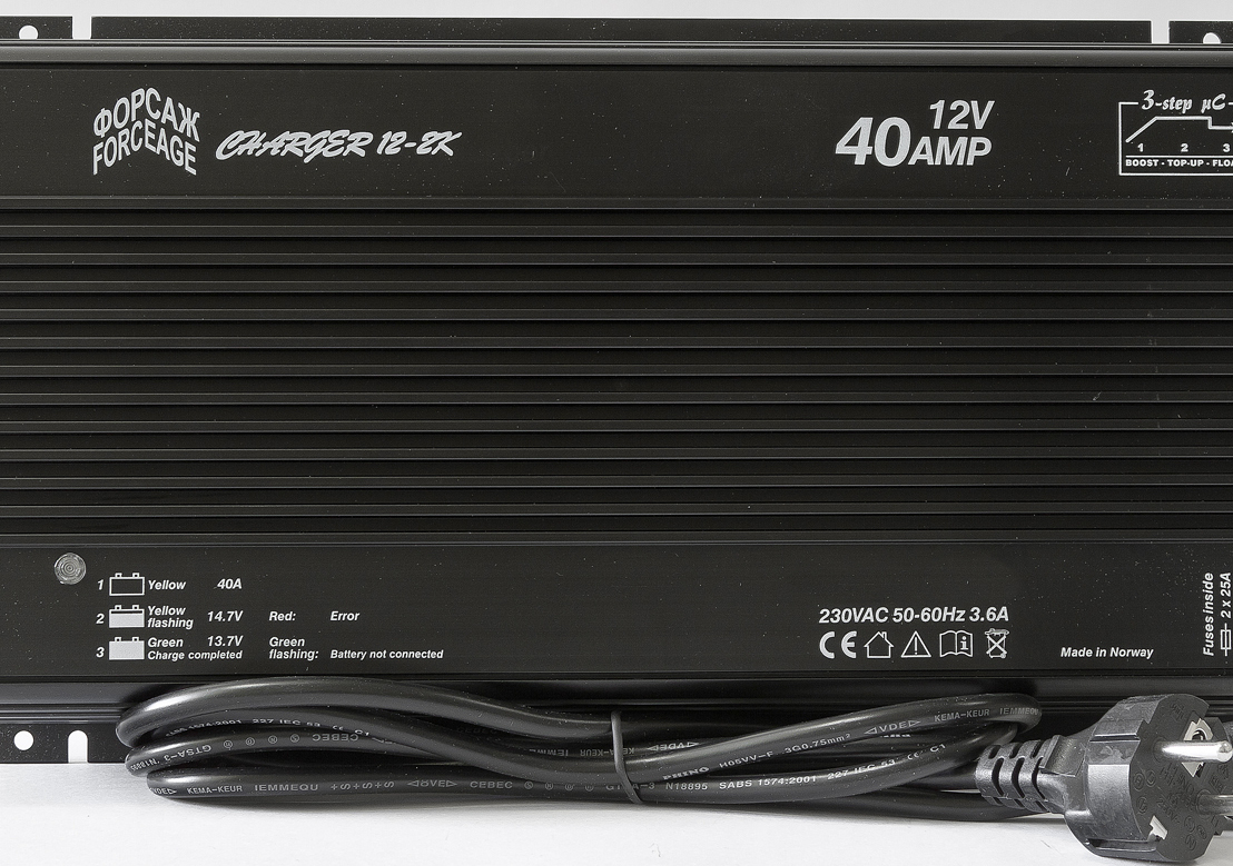 Charger 12В, 40 А 