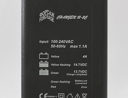 FORCEAGE Charger 12В, 4 А зарядное устройство FORCEAGE Charger 12В, 4 А